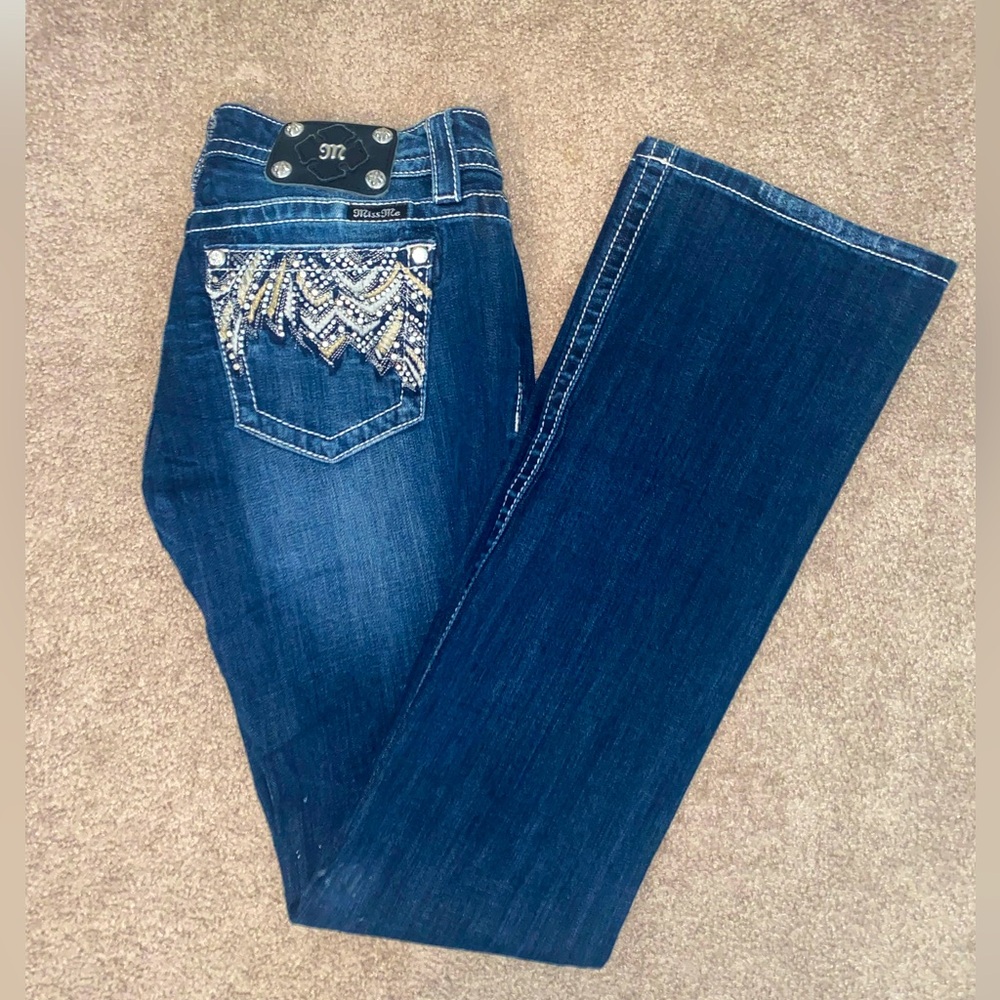Miss Me Bling Bootcut Jeans